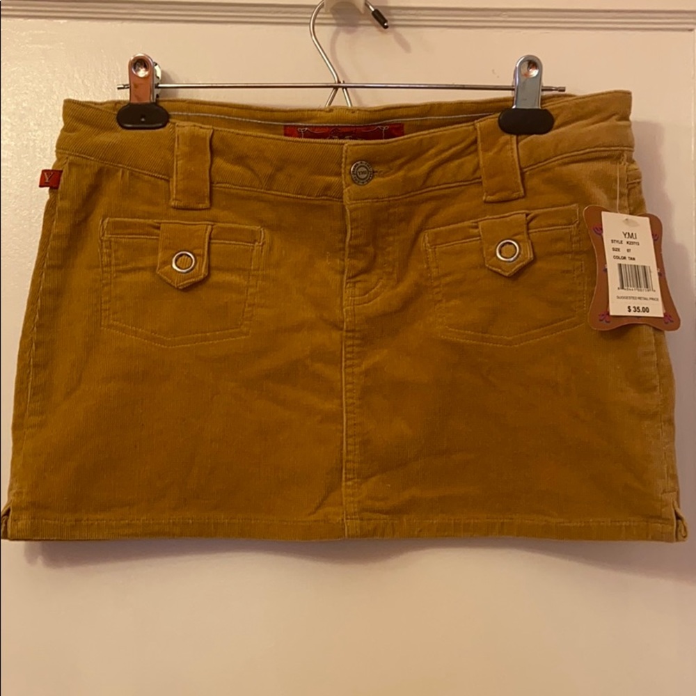 Corduroy skirt